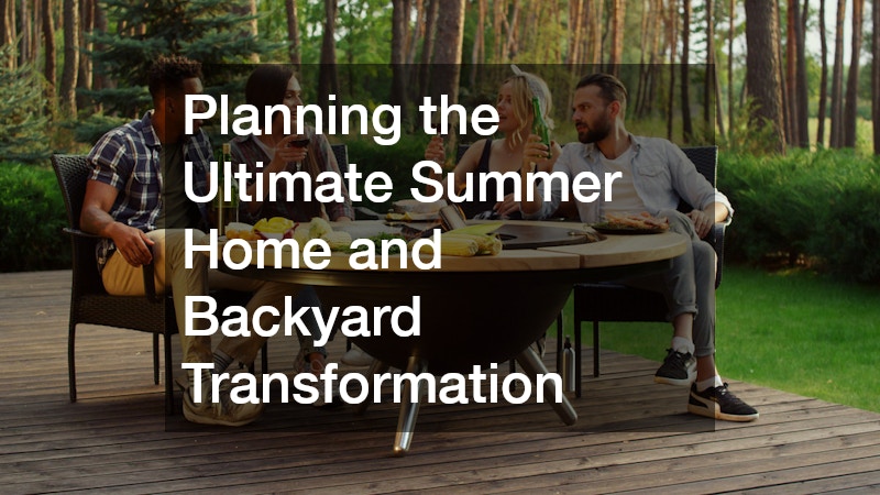 Planning the Ultimate Summer Home and Backyard Transformation